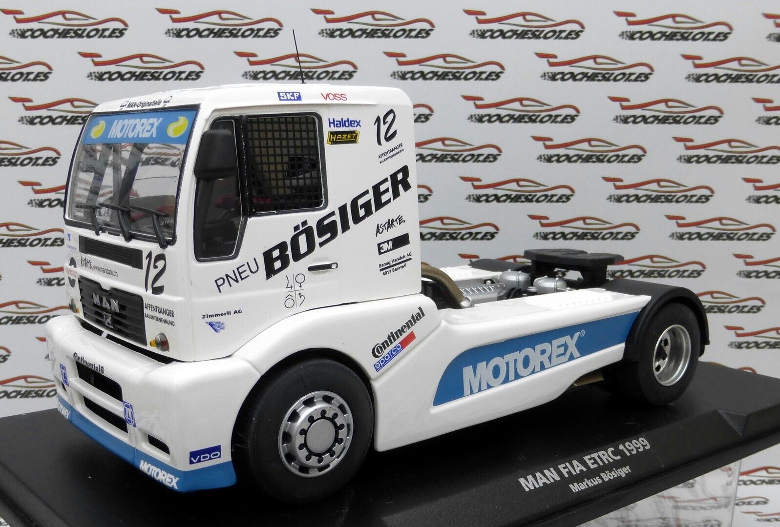 CAMION MAN FIA ETRC 1999 Nº12 MARKUS BÖSINGER REF.08046 TRUCK-56 GB FLY