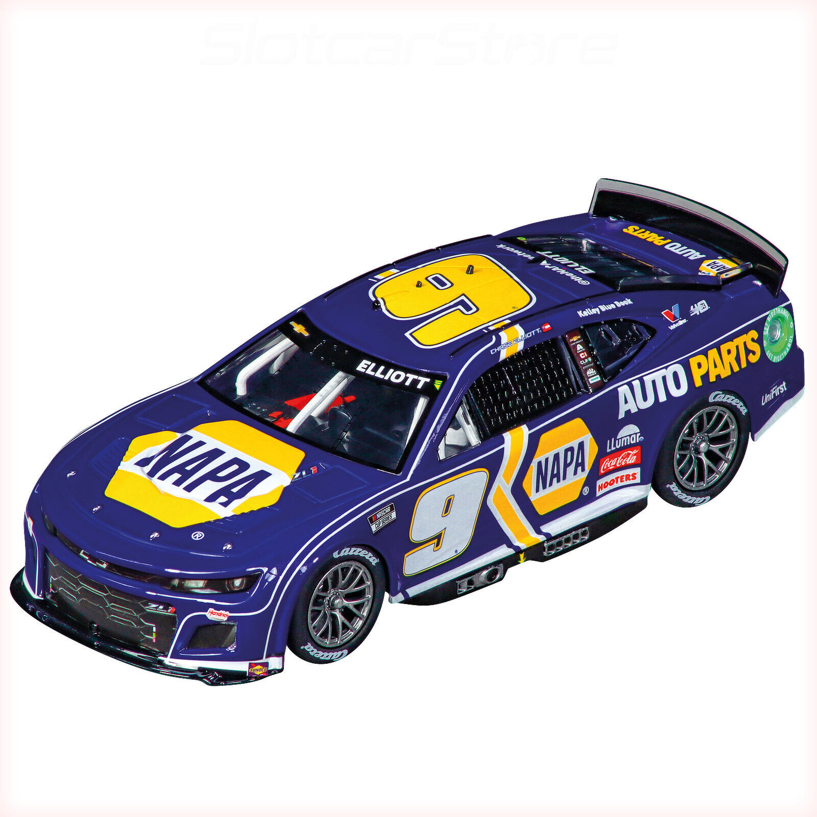 Carrera Evolution 27766 NASCAR Camaro ZL1 No.9 Chase Elliott 2024 Hendrick 1:32