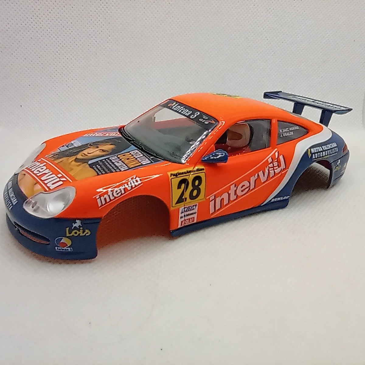 Carroceria Coche Ninco 1/32 Porsche 911 Interviu Slot Car body slc32subre