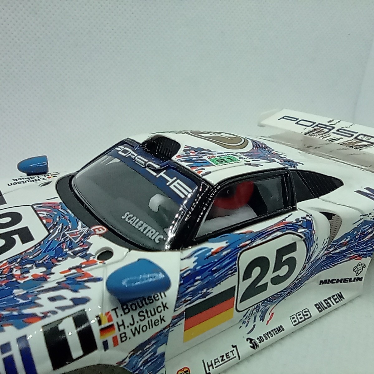 Carroceria Coche Scalextric Porsche 911 GT1 Le Mans 1996 #25 Slot Car body 1/32