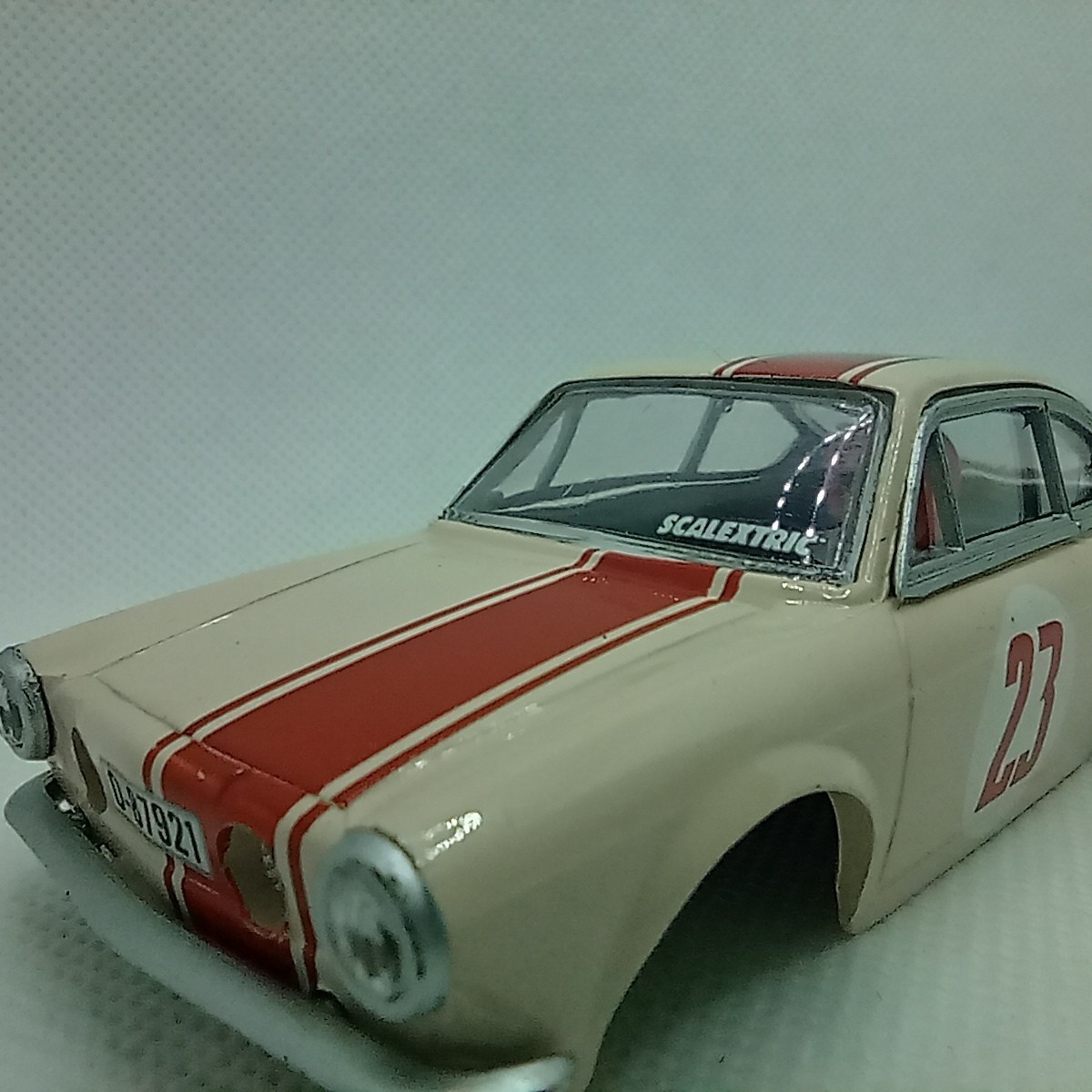 Carroceria Coche Scalextric Seat 850 Rally Fiat #23 Slot Car body 1/32