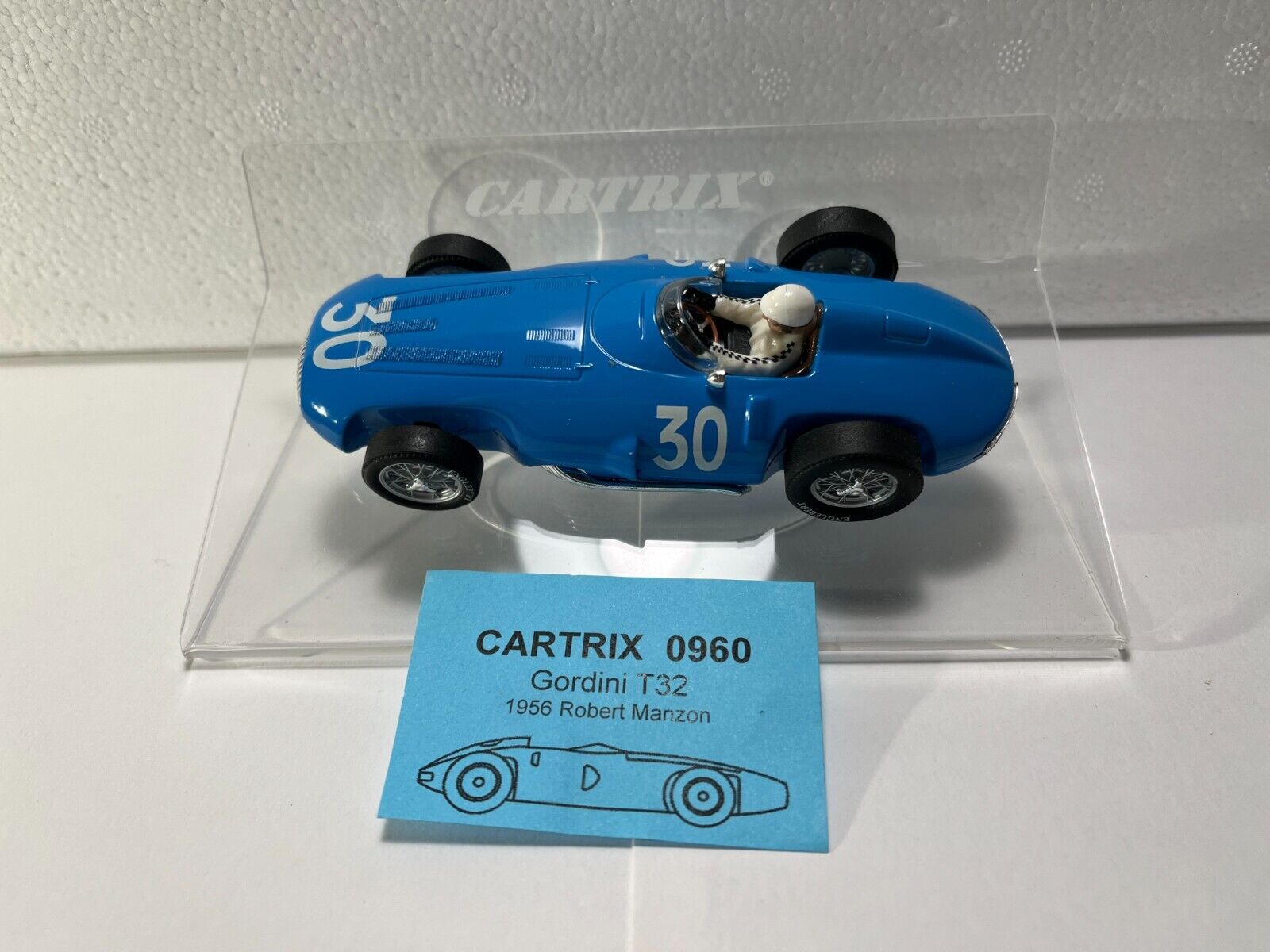 Cartrix Gordini T30 1956 Robert Manzon - Ref 0960 Grand Prix Legends