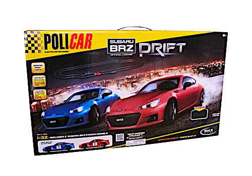 Circuito Slot.it Policar Subaru BRZ Drift 1/32 Slot Car Track T001A