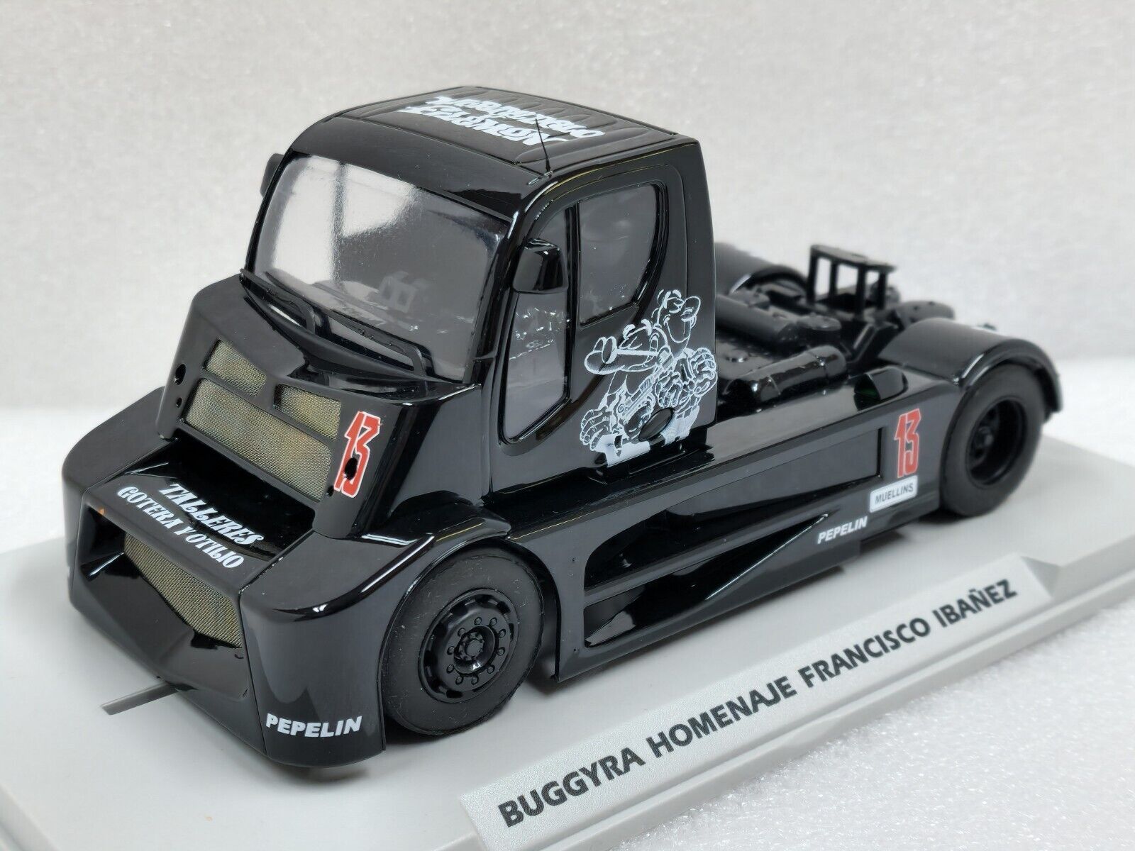 Coche Ranura FLY ETRUCK64 MAN TR 1400 Buggyra Homenaje Francisco Ibañez 1/32