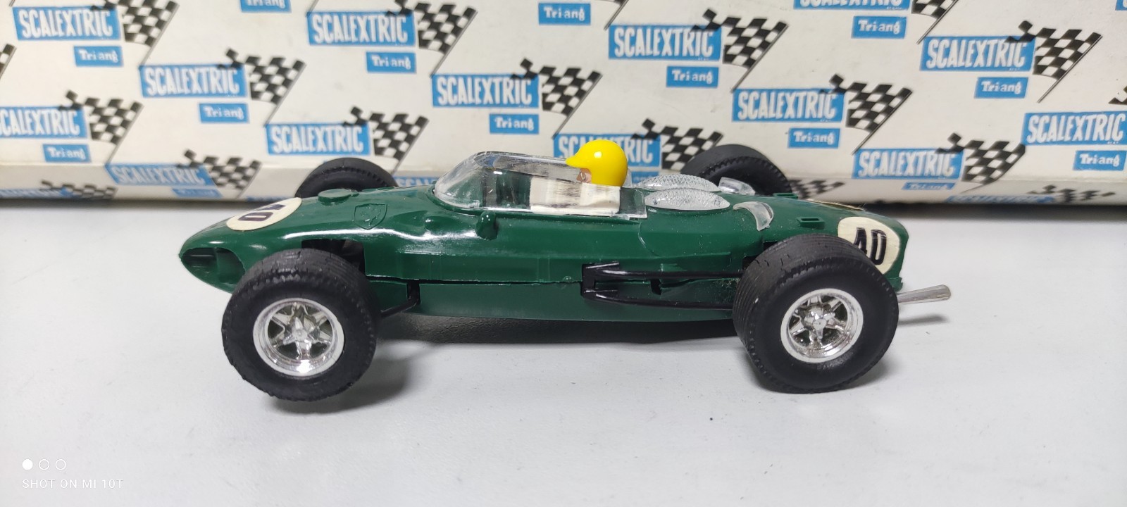 FERRARI 156 V6 GUIA MÓVIL VERDE SCALEXTRIC EXIN