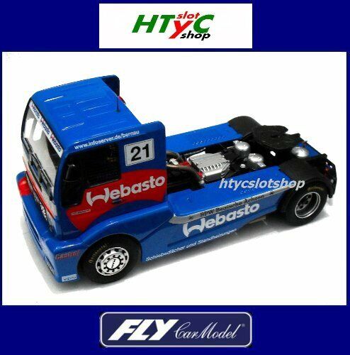 FLY CAR MODEL CAMION MAN TR 1400 #21 FIA ETRC 2000 LUTZ BERNAU GB 08028 TRUCK 51