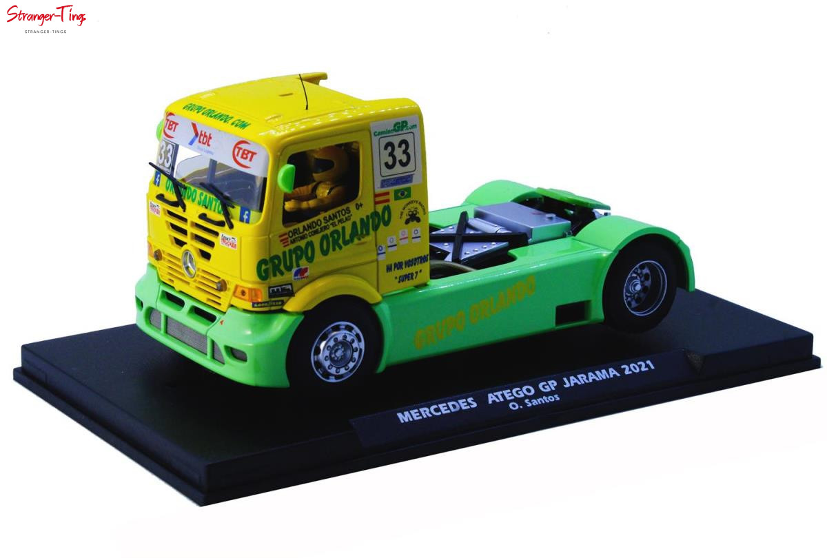 Fly Car Modelo Camion Mercedes Jarama 2018 O.Santos Slot Car