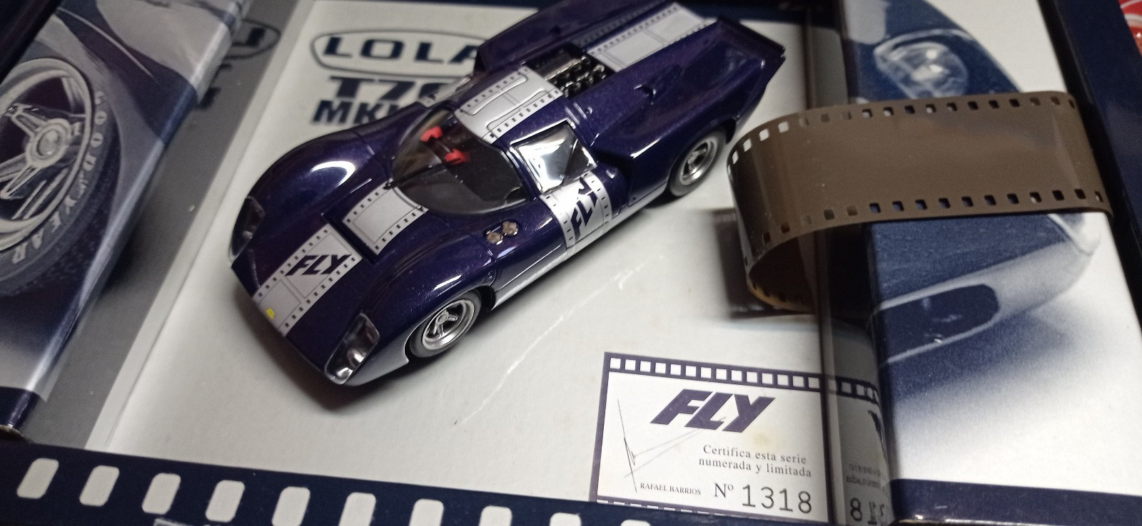 Fly Slot Car Lola T70 MKIIIB S2003 1/32 slc32 Limited Numbered Edition