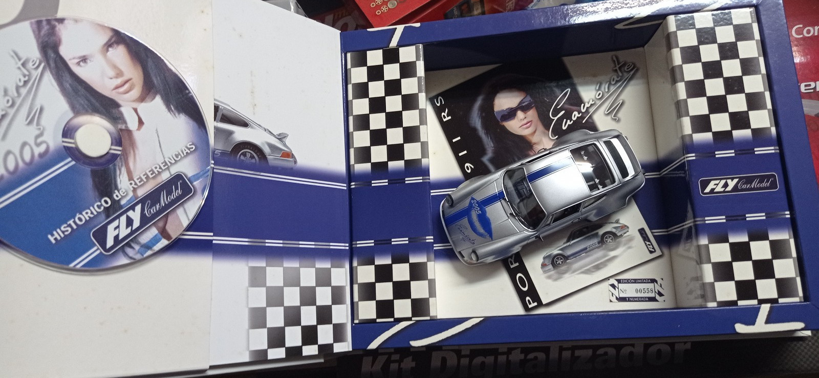 Fly Slot Car Porsche 911 RS S2005 Enamorate 1/32 slc32 Limited Numbered Edition