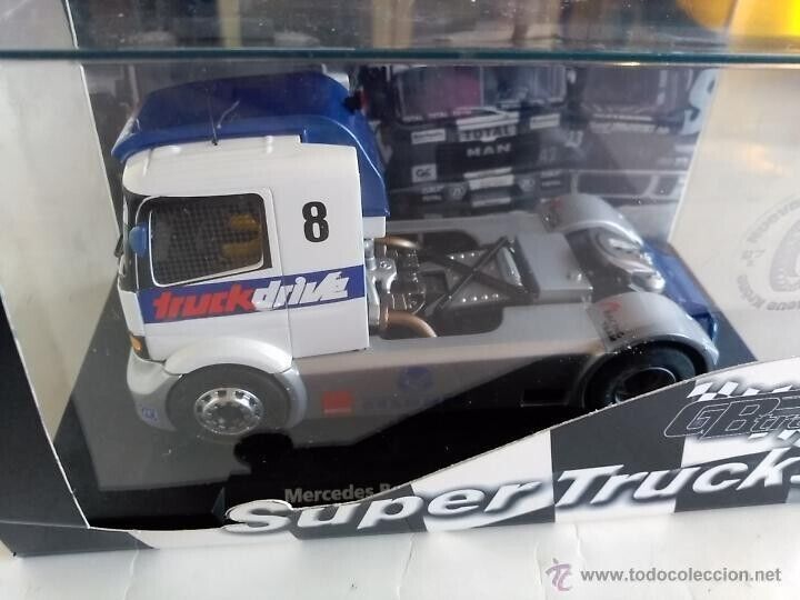 GB TRUCK33L - CAMION MERCEDES FIA 1998 DE FLY TRUCK SLOT CAR 1/32