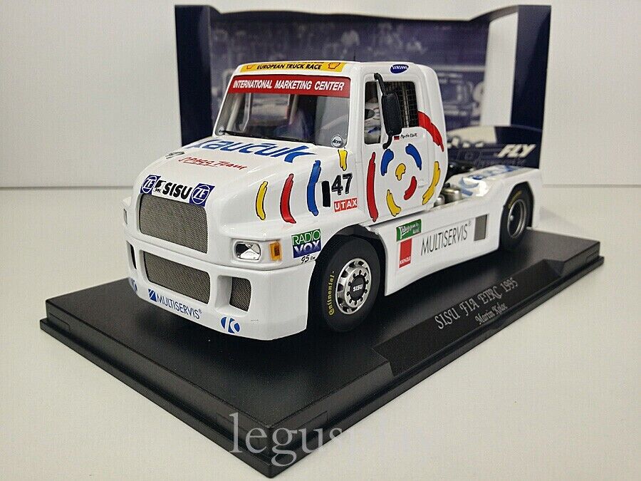 GB TRUCK4 CAMION FLY,SISU FIA ETRC 1995 NUEVO New TRUCK SLOT CAR 1/32