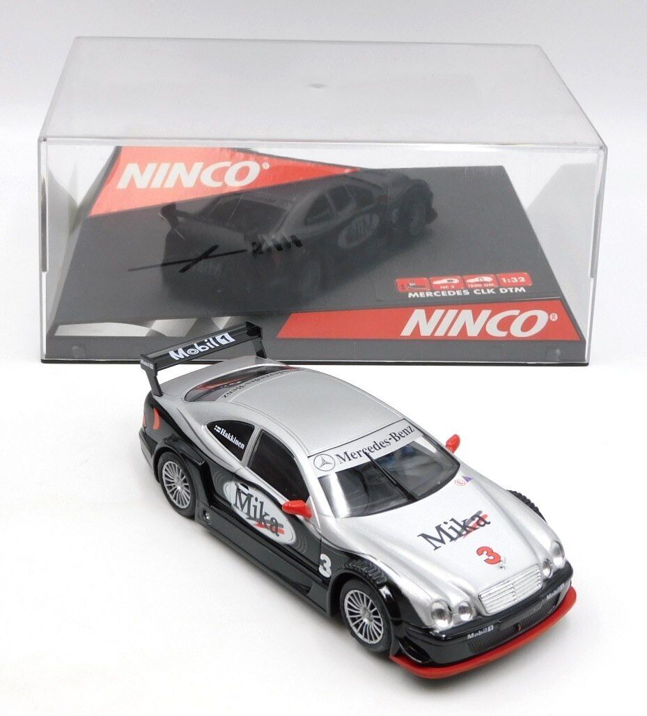 Ninco Mercedes CLK DTM #3 Mika slot car 1:32 Ref. 50265 MIB *