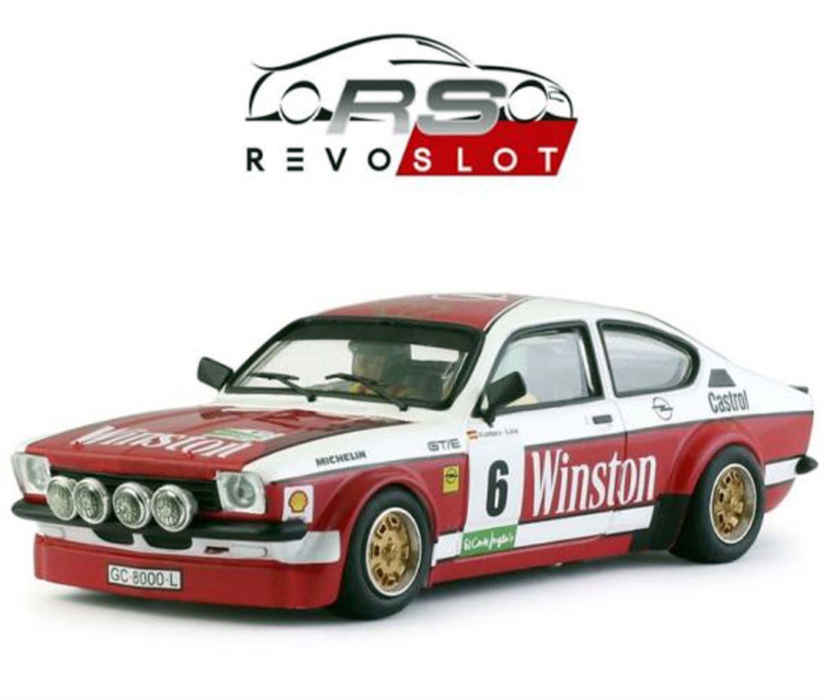 Opel Kadett C Cupé GT/E Motorsport Nº 06 RevoSlot Slotcar RS0315