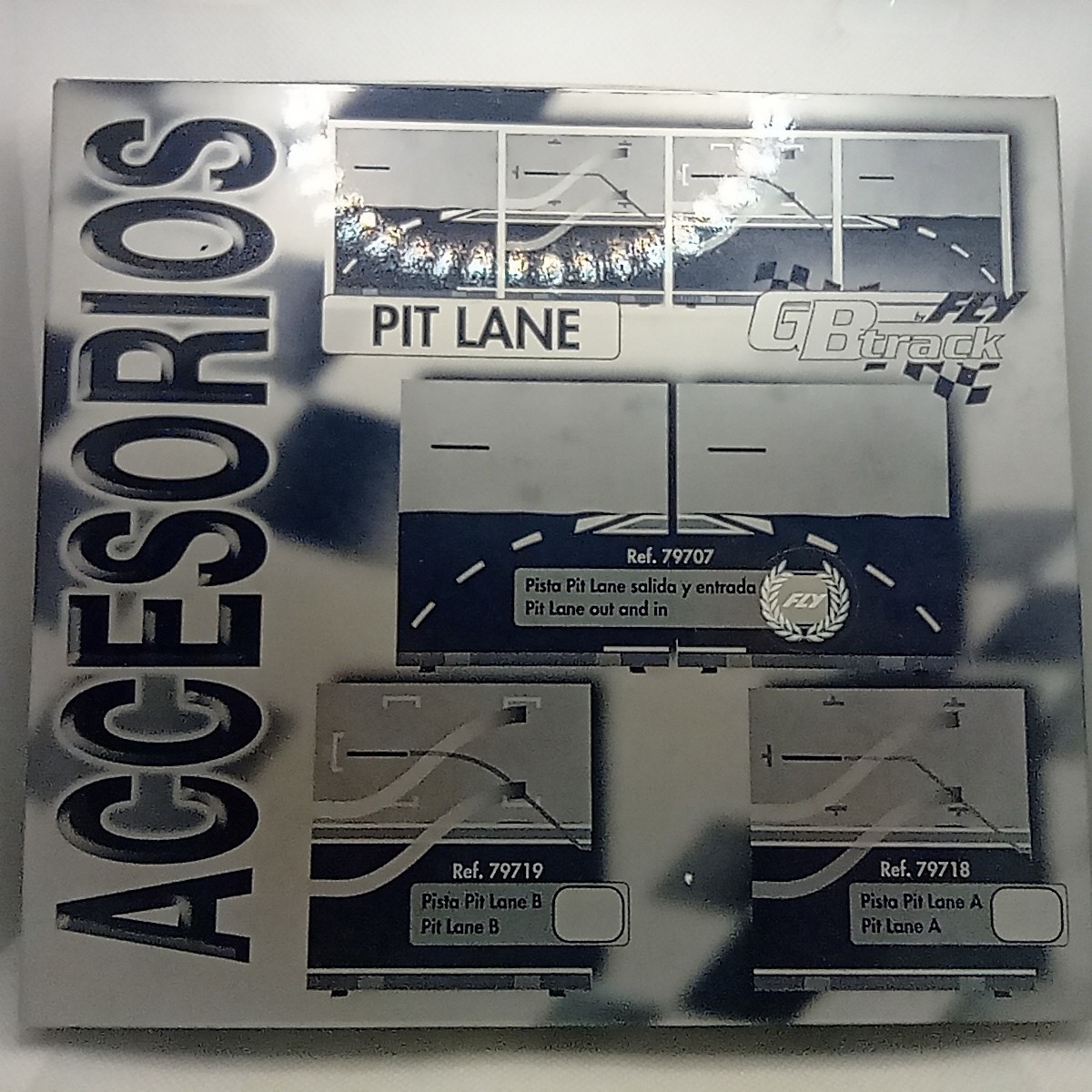 Pista Pit Lane Entrada-Salida 1/32 Fly Decoracion Circuito Scalextric