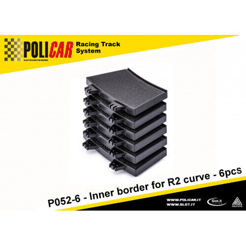 Policar P052-6 Borde Interior Curva Standard R2 x6