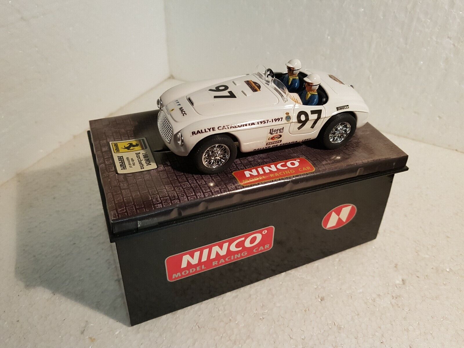 qq 50136 NINCO FERRARI 166 MM COSTA BRAVA '97 R.A.C.C. LIMITED EDITION