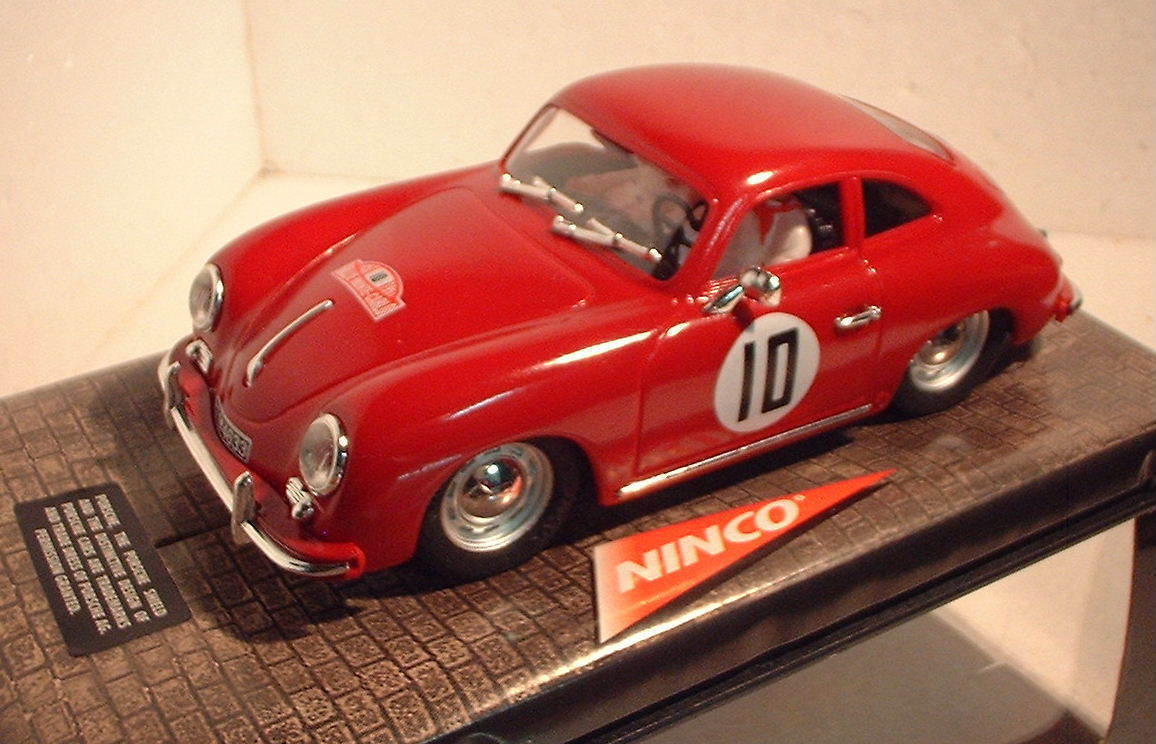 qq 50177 NINCO PORSCHE 356A COUPE 1953 RALLYE MONTECARLO # 10