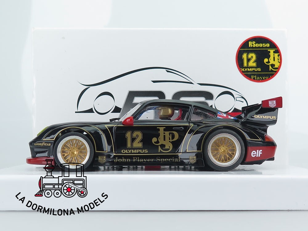 RB452 Scalextric Slot - REVOSLOT RS0050 PORSCHE 911 GT2 #12 SPECIAL JPS EDITION