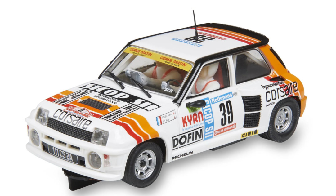Renault 5 Turbo - Tour de Corse '84 REF.U10554S300 SCX
