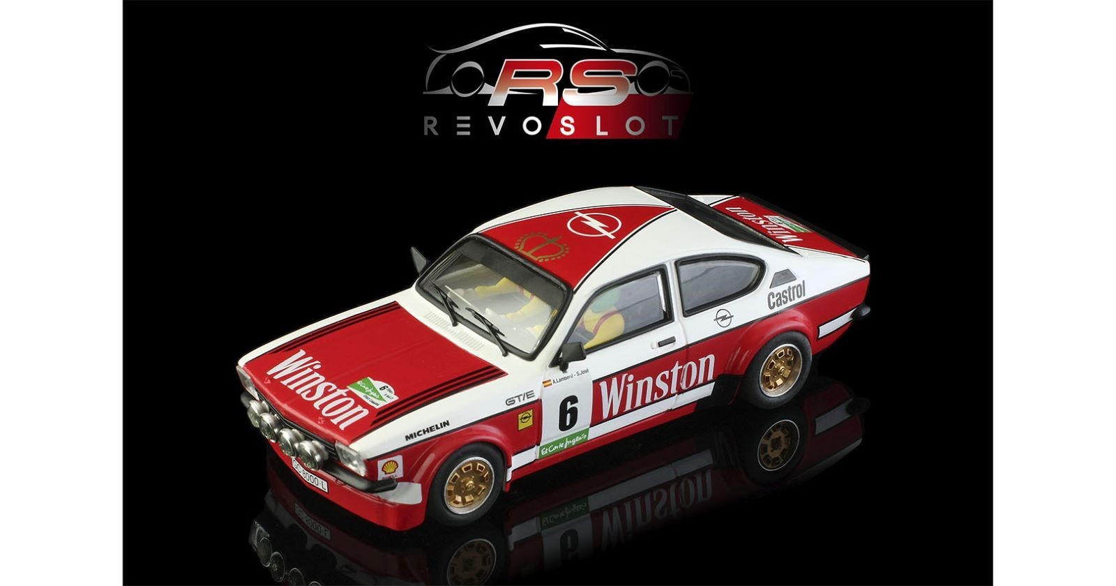 RevoSlot 0315 Opel Kadett GT/E C-Coupe "# 6 - Winston" nuevo/embalaje original
