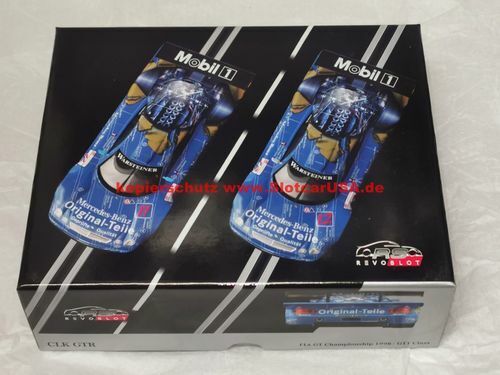RevoSlot RS0113 1/32 Slotcar Mercedes CLK GTR - Piezas originales Twin Pack