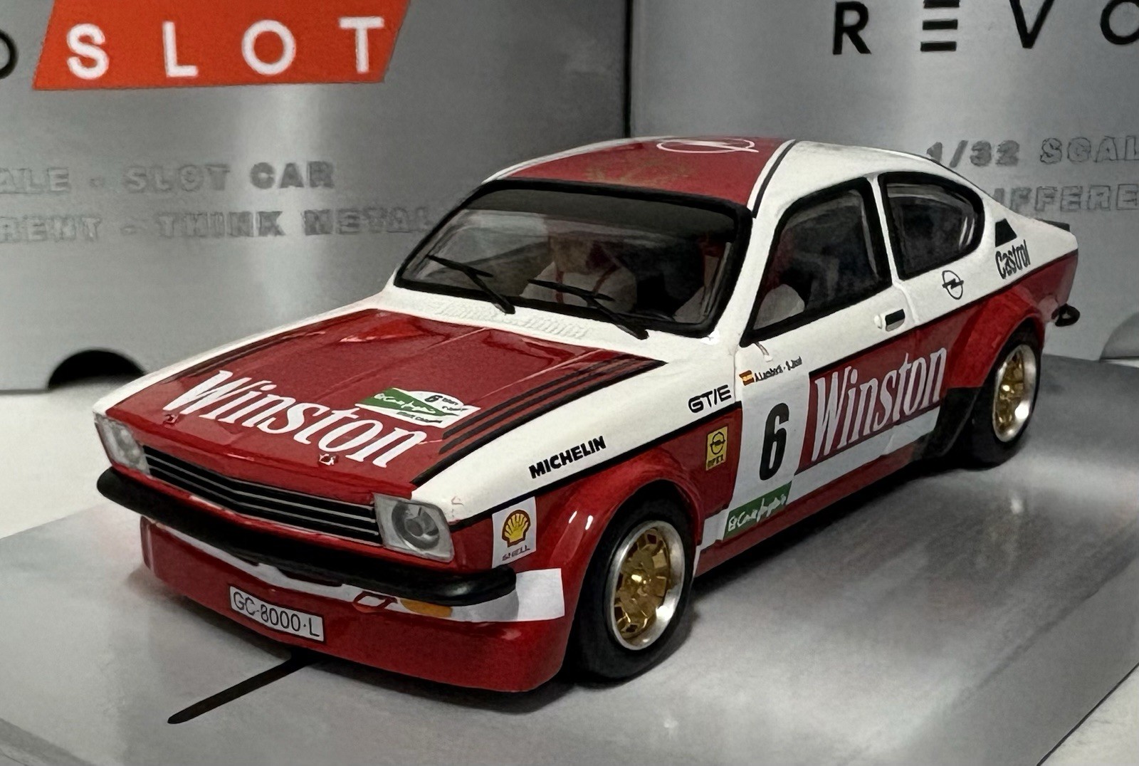 Revoslot RS0315 Opel Kadett GT/E "Winston" #6 Rallye El Corte Inglés 1981