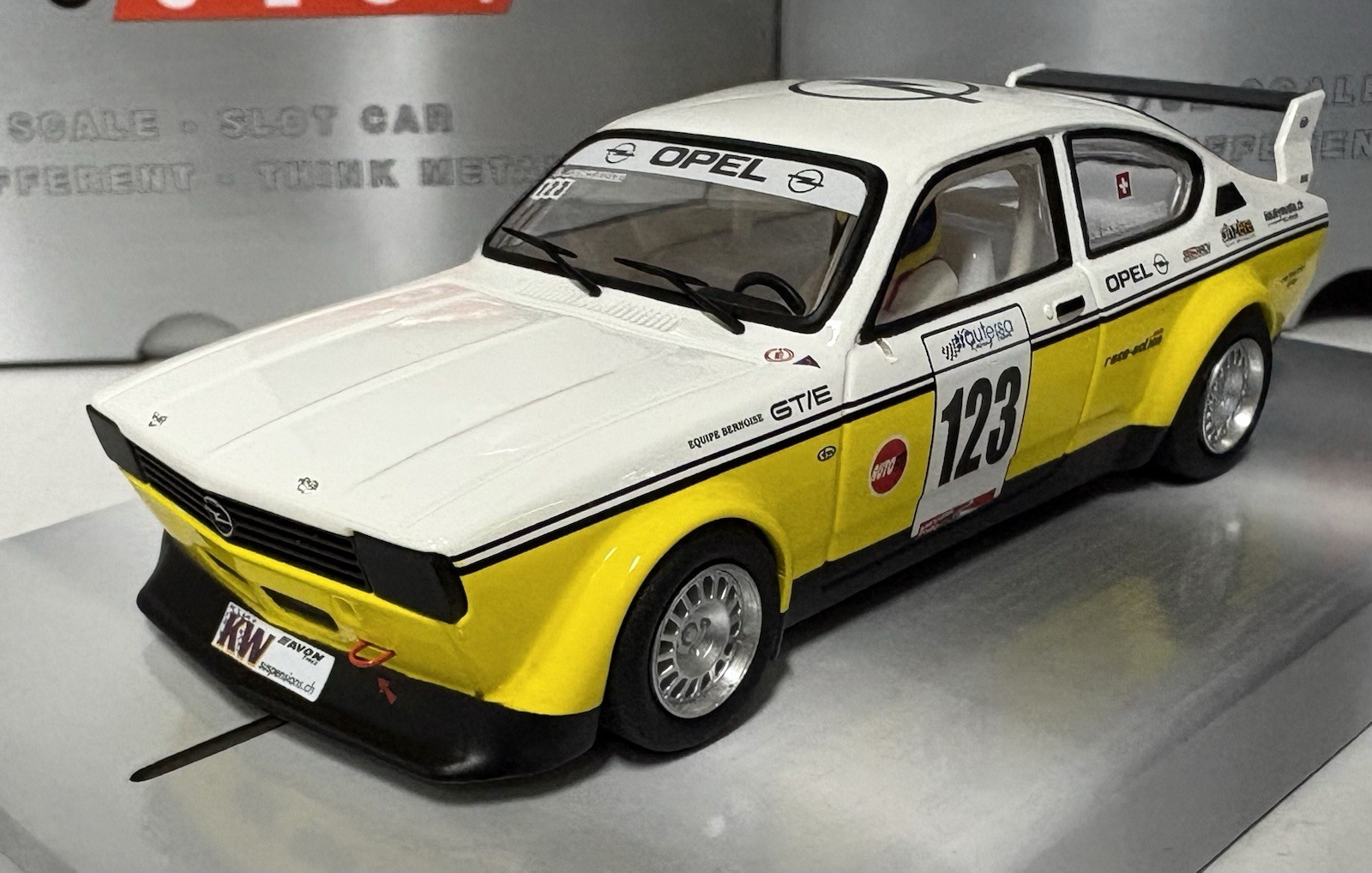 Revoslot RS0316 Opel Kadett GT/E "D. Aeschlimann" #123 InterSwiss Trophy 2022