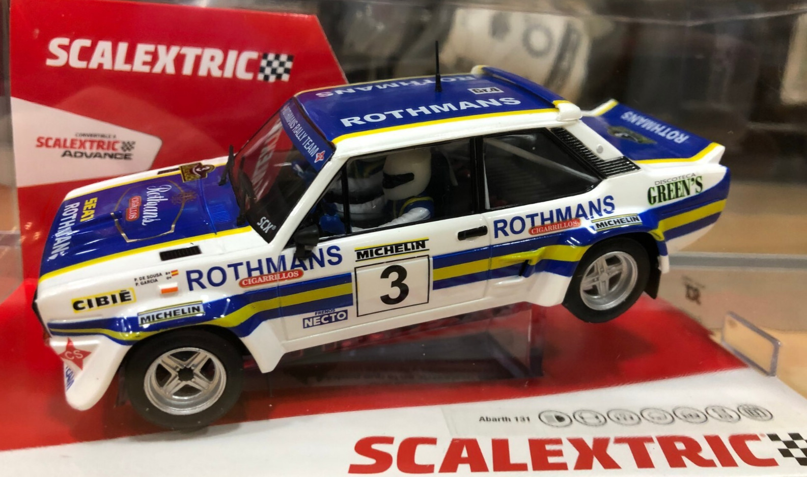 SCALEXTRIC 1/32 ABARTH 131 Talavera 82 U10549S300