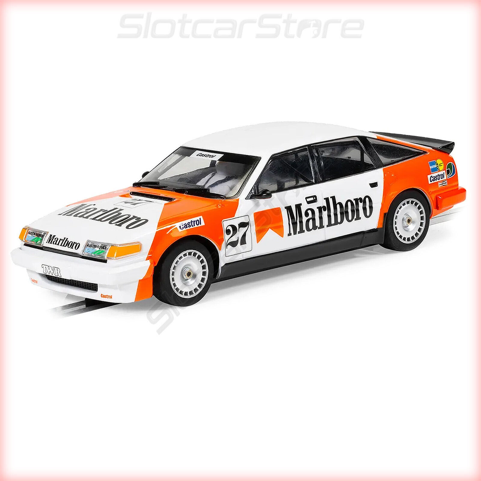 Scalextric C4416 Rover SD1 ""No.27 Schlesser"" 1985 French Supertourisme 1:32 auto