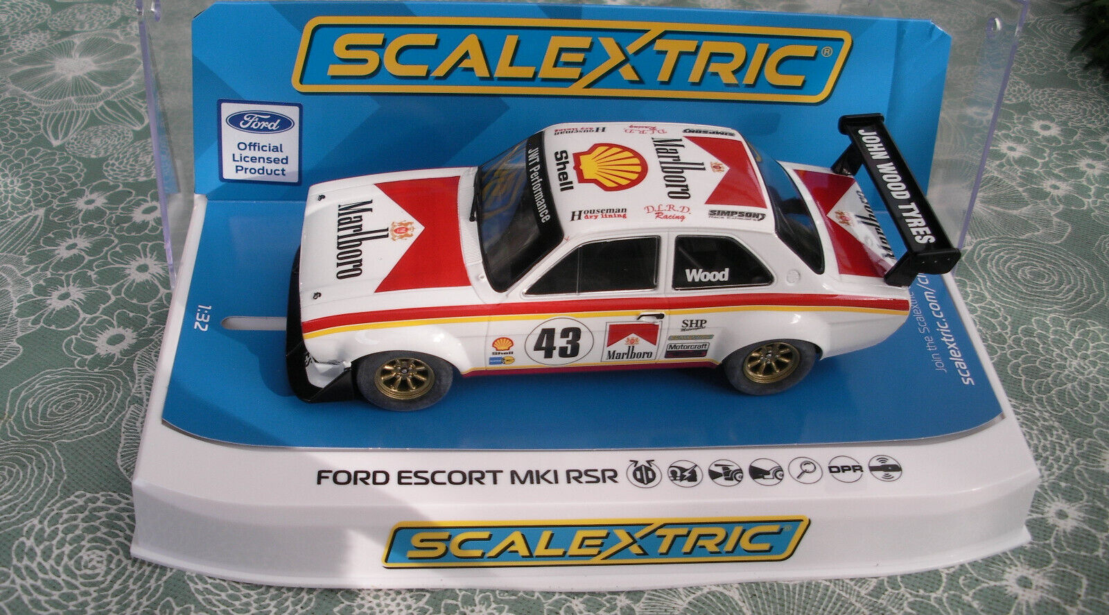 Scalextric C4421 Ford Escort MK I RSR #43 NUEVO 2023