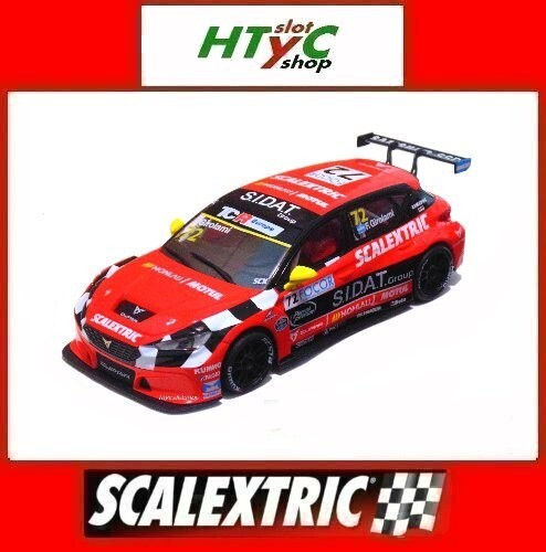 SCALEXTRIC CUPRA LEON COMPETICIÓN #72 MONLAU TCR EUROPE GIROLAMI SCX U10552S300