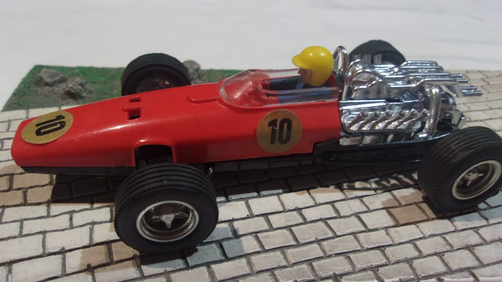 SCALEXTRIC EXIN HONDA F1 ROJO/NEGRO 2ªSERIE COMPLETO Y FUNCIONANDO