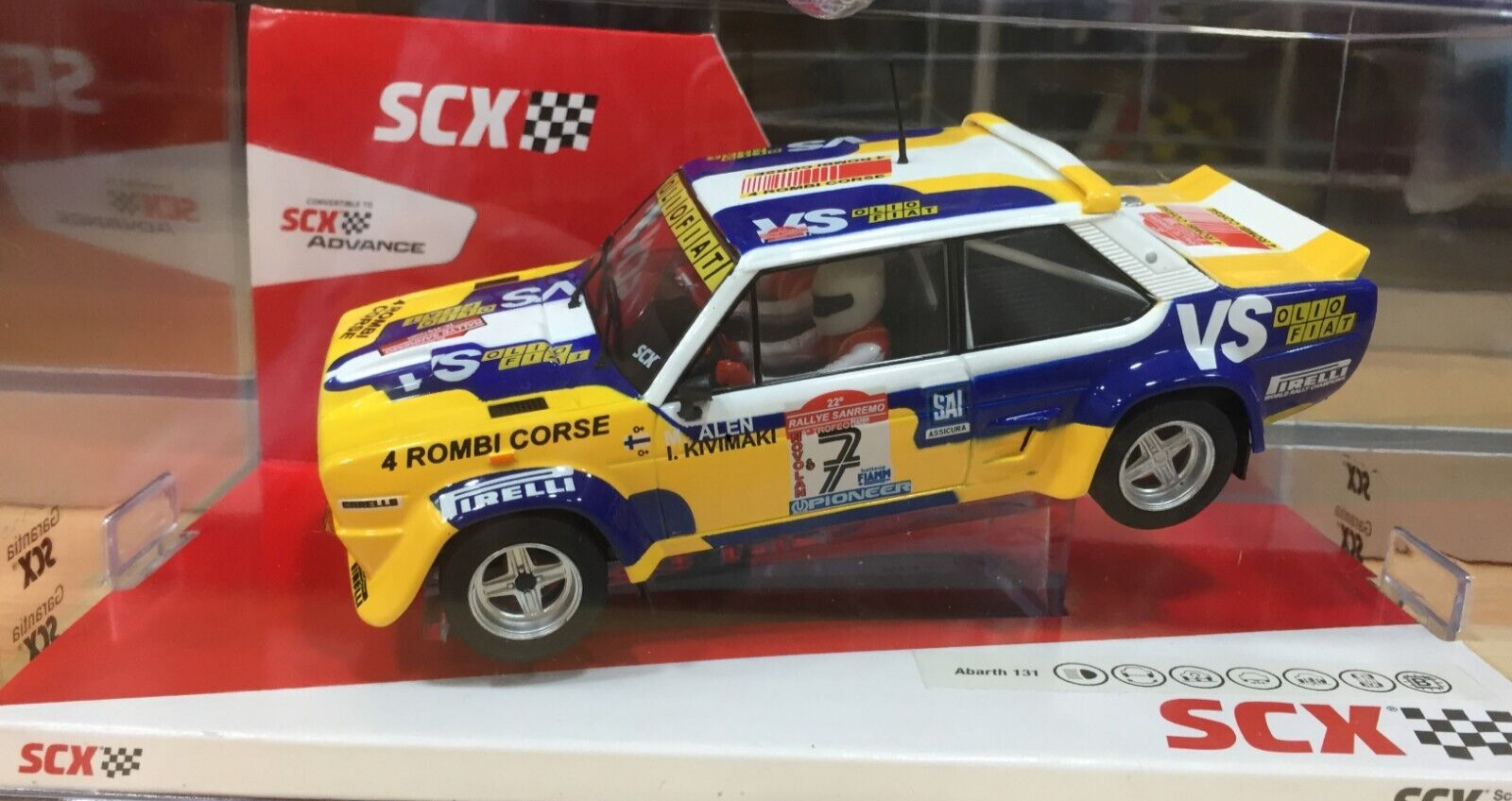 Model car Fiat 131 Rally, Alén 1979, 1:18 Solido
