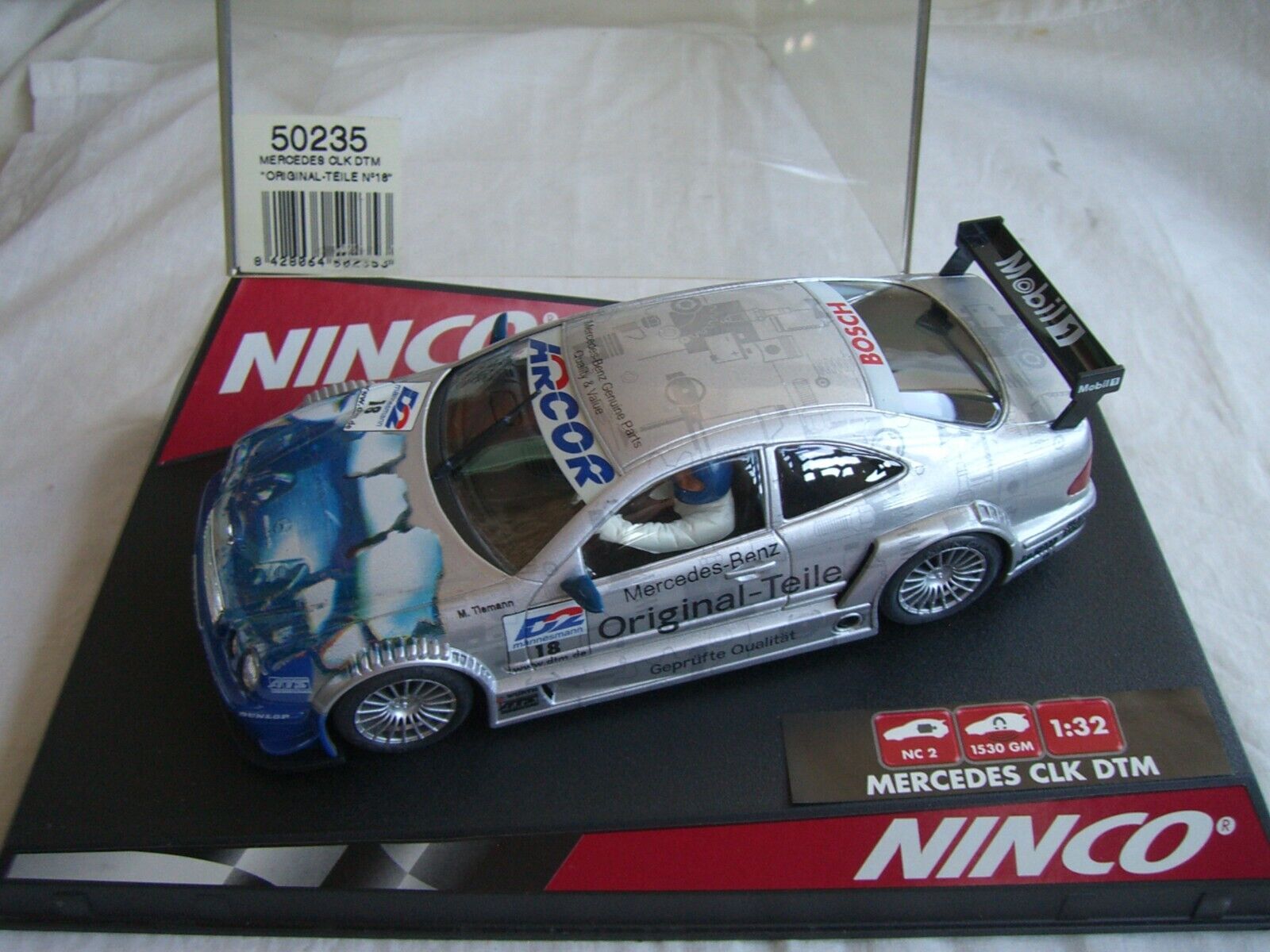 Scalextric NINCO 50235 MERCEDES CLK DTM ORIGINAL TEILE