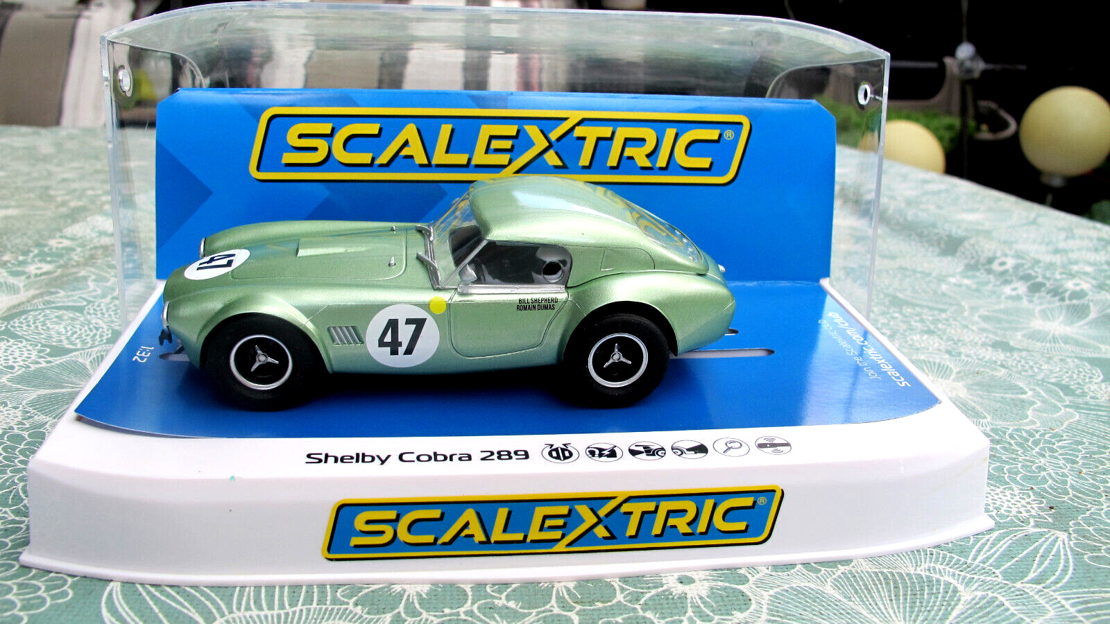 Scalextric Shelby Cobra 289 Bill Shepherd Ref. C4338