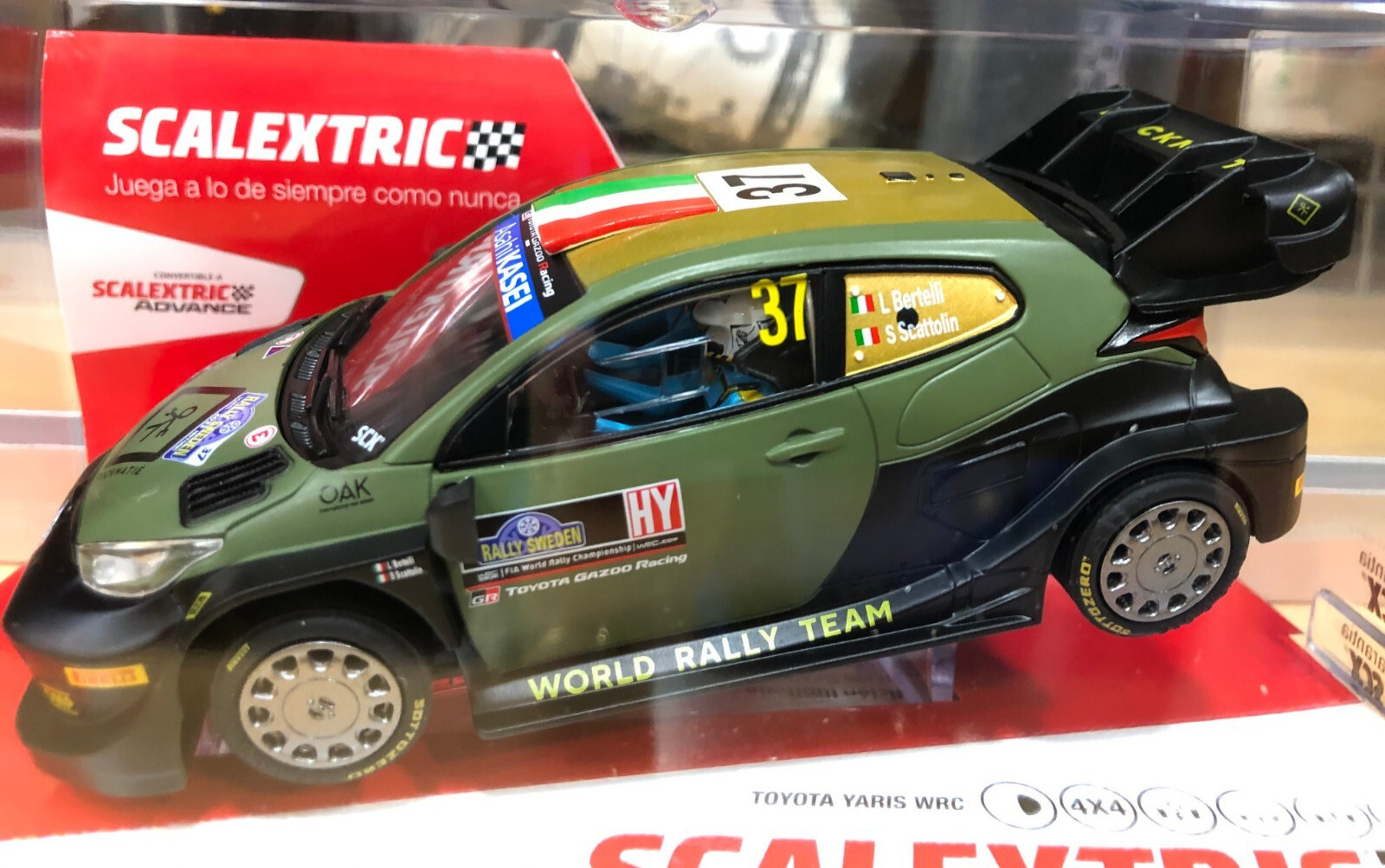 SCALXTRIC TOYOTA YARIS WRC 1/32 U10535S300