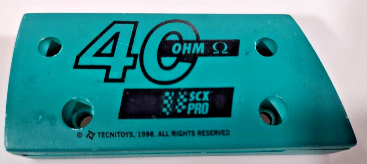 SCX PRO Scalextric Track Slot Controlador Coche Resistencia Pro 40 Ohm Nuevo