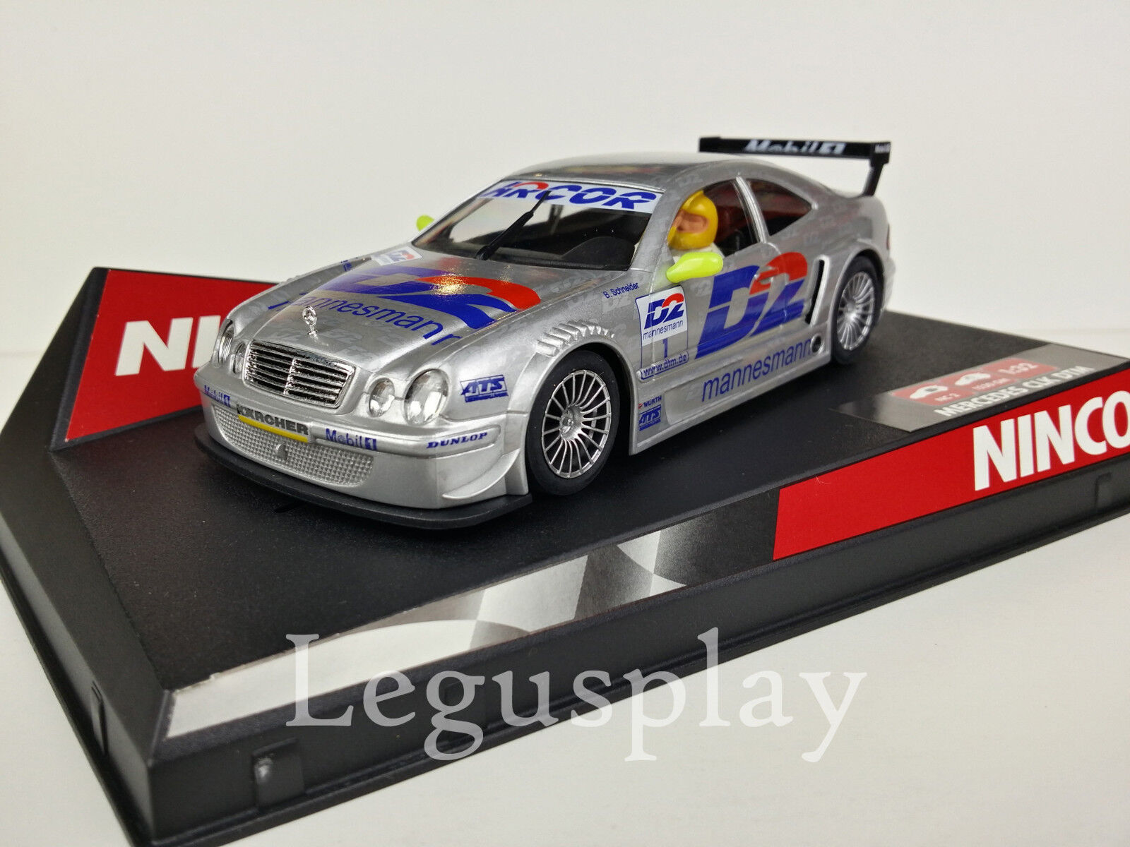 SCX Scalextric Slot Ninco 50229 Mercedes CLK DTM "D2 Nº1" B. Scheneider