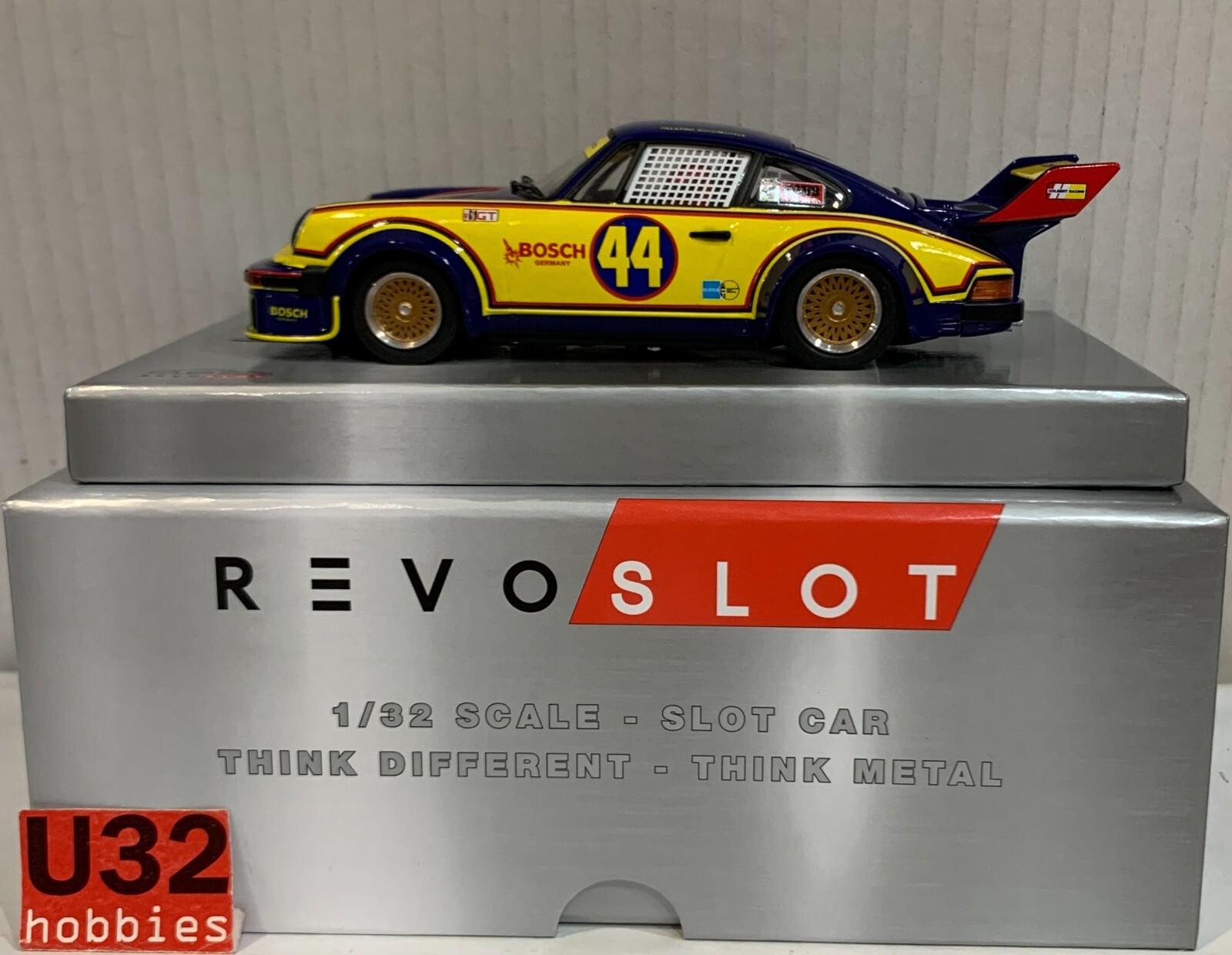 SLOT CAR REVOSLOT RS-0267 PORSCHE 934 #44 IMSA PALATINE AUTOMOTIVE