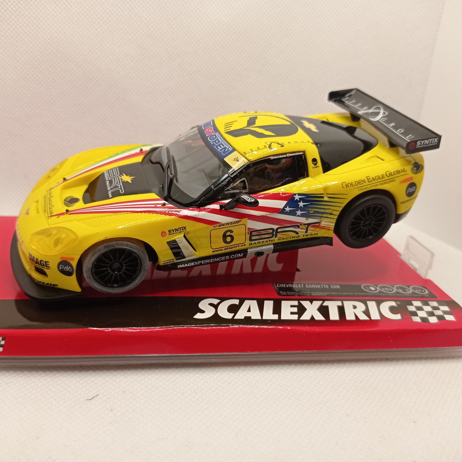 Slot Car Scalextric SCX Corvette C6R #6 Tutumlu A10199 Compatible 1/32 slc