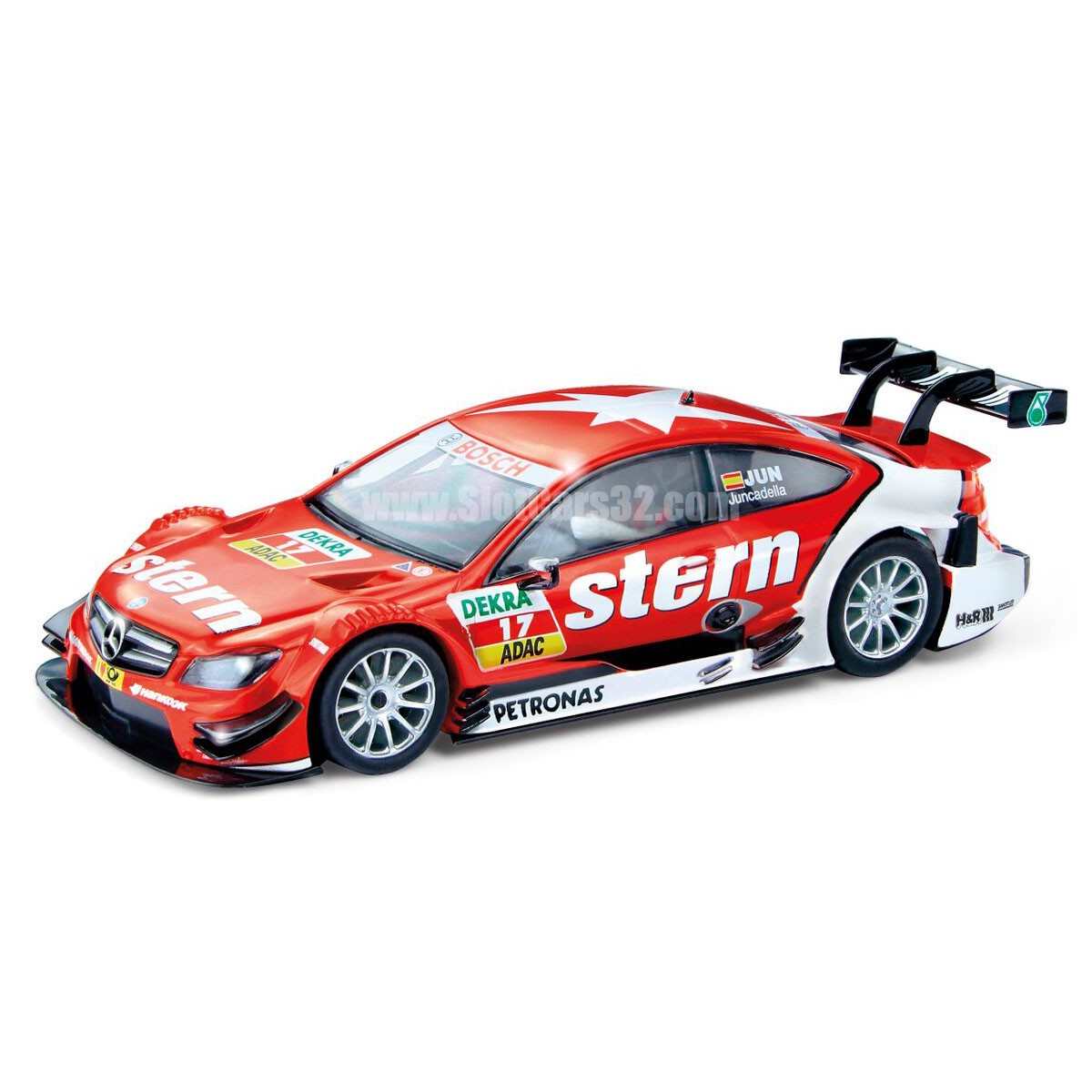 Slot Car Scalextric SCX Mercedes AMG DTM #17 Juncadella 1/32 A10137 slc32