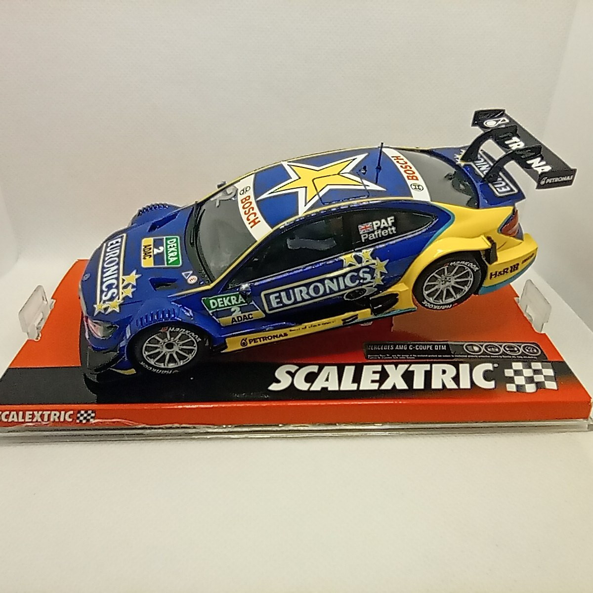 Slot Car Scalextric SCX Mercedes C-Coupe AMG DTM #2 Paffett Compatible 1/32 slc