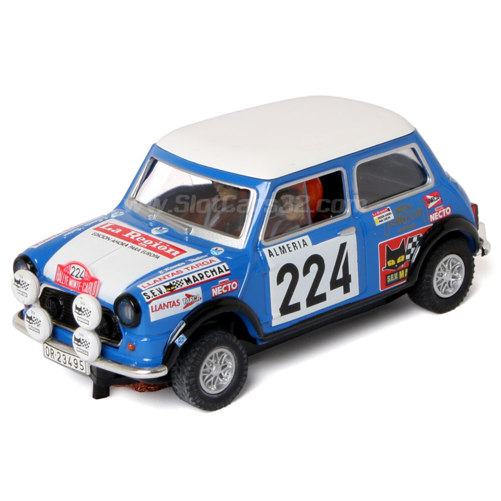 Slot Car Scalextric SCX TecniToys Cooper Mini 1/32 slc sub, Sin Caja, Unboxed