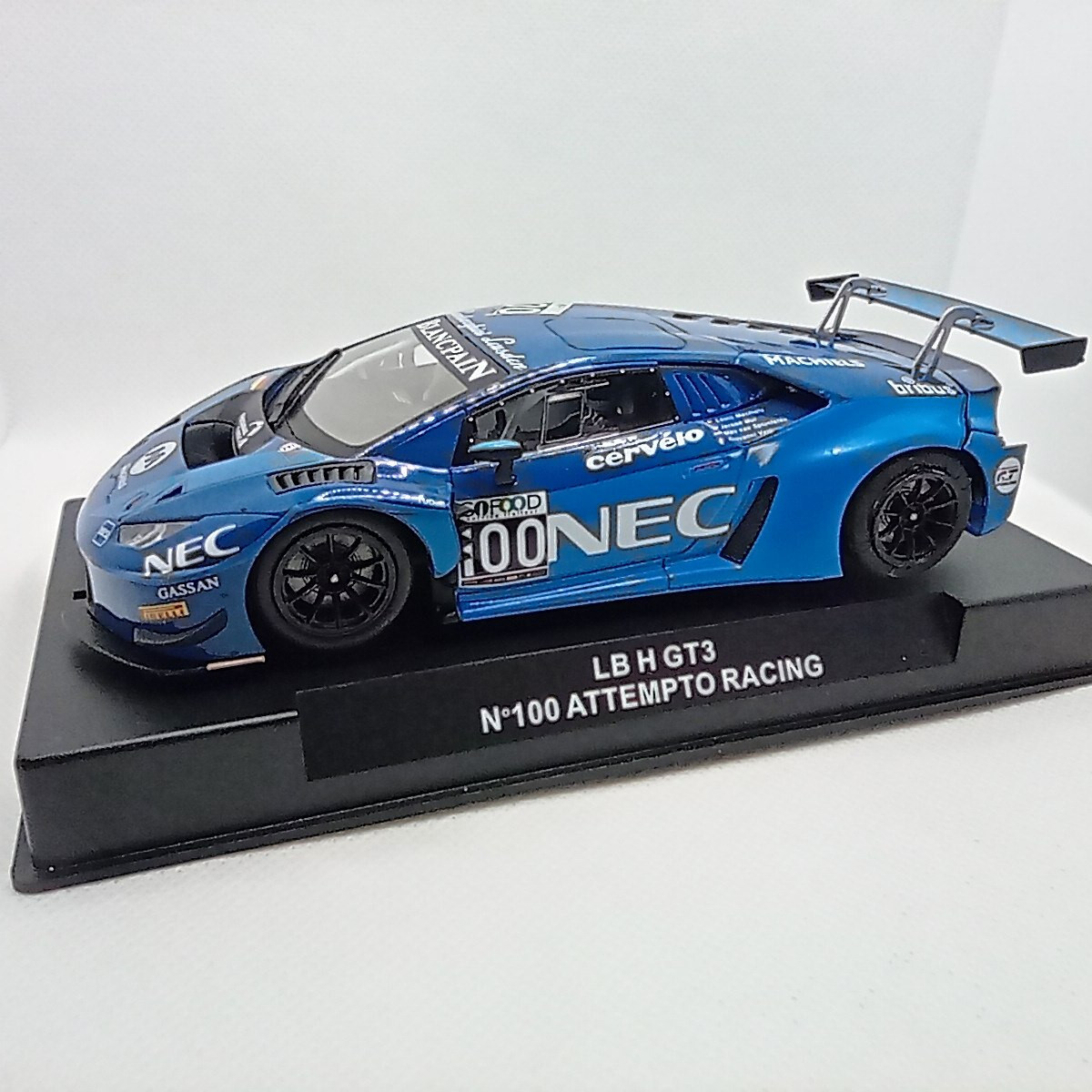 Slot Car Sideways Racer Lamborghini Huracan GT3 Compatible 1/32 Scalextric slc