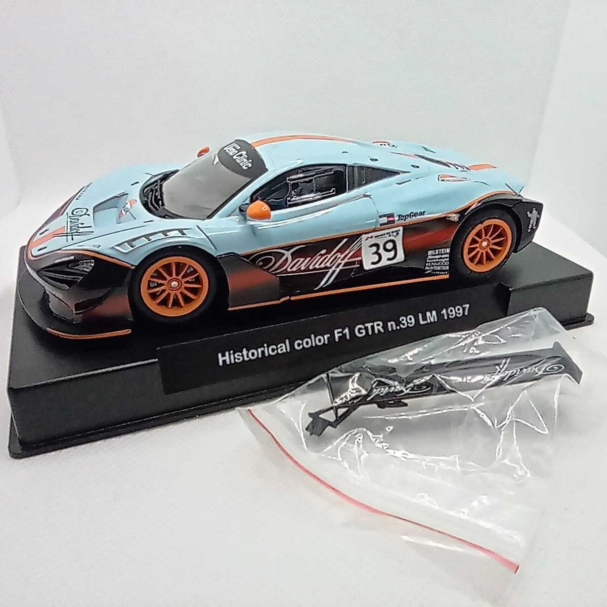 Slot Car Sideways Racer McLaren GTR F1 Gulf Compatible 1/32 Scalextric slc