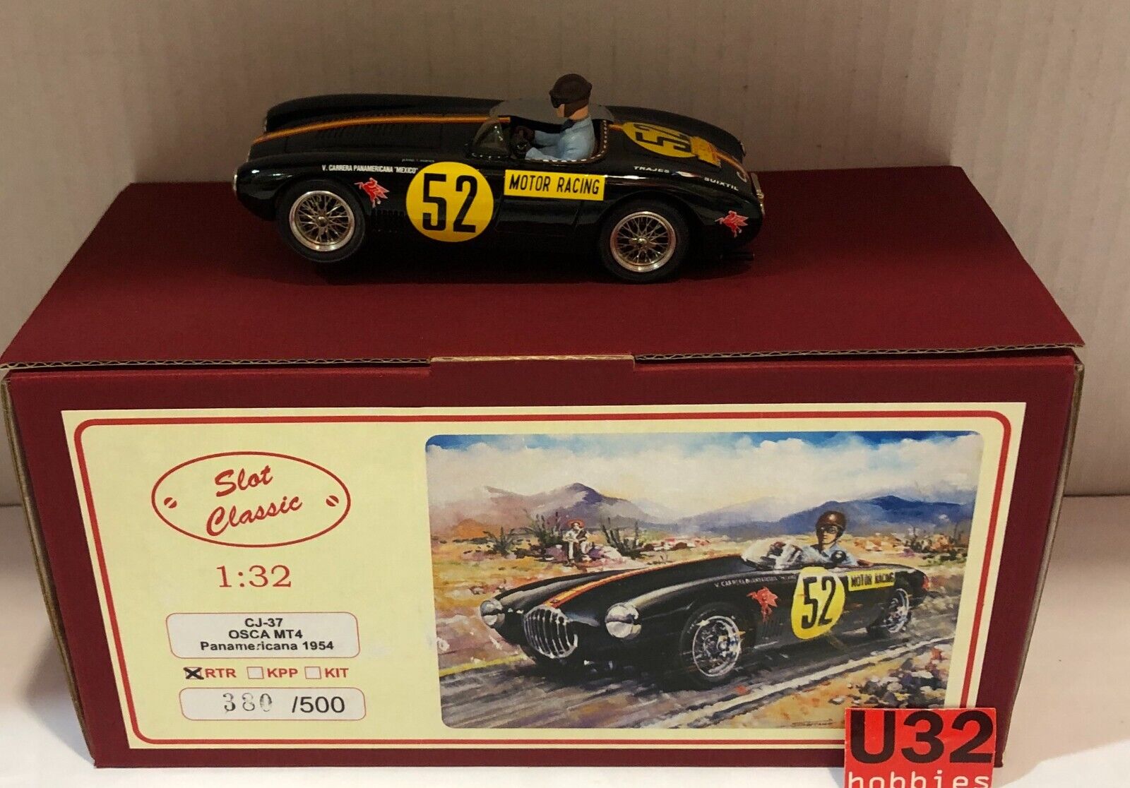 SLOT CLASSIC CJ-37 OSCA MT4 #52 PANAMERICANA 1952 LIMITED EDITION 500 UNIDADES