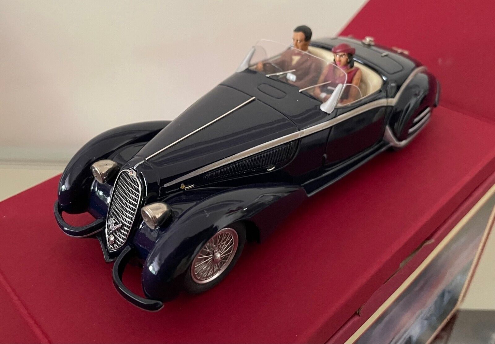 SLOT CLASSIC CJ-47, Alfa Romeo 8C, Año 20. Versión especial, RTR de fábrica