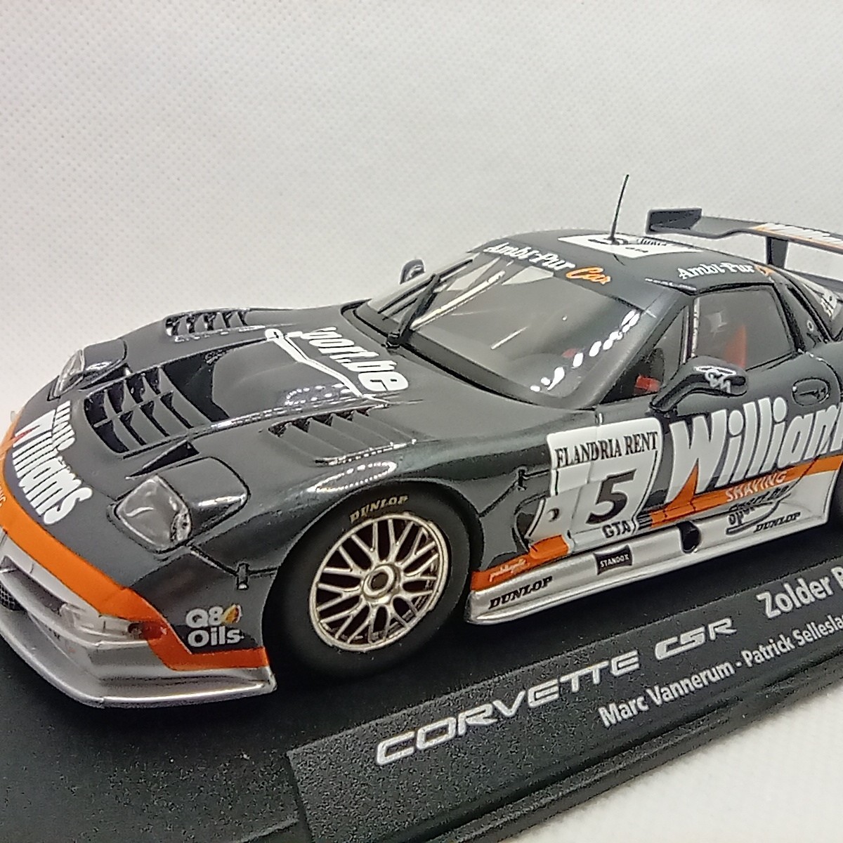 Slot Fly Car Model Corvette C5R #5 Zolder Belcar 2003 Williams 1/32 A131 slc32